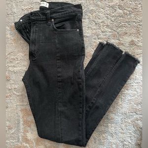 Abercrombie & Fitch The Skinny High Rose Black Jeans, 10L